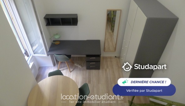 Logement �tudiant Studio &agrave; Nice (06100)