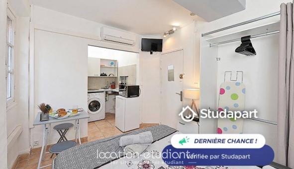 Logement �tudiant Studio &agrave; Nice (06100)