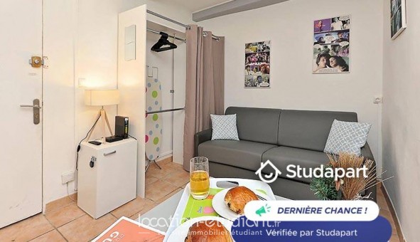 Logement �tudiant Studio &agrave; Nice (06100)