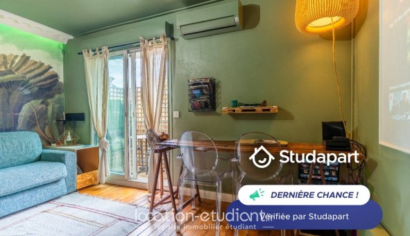 Logement �tudiant Studio &agrave; Nice (06100)