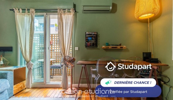 Logement �tudiant Studio &agrave; Nice (06100)