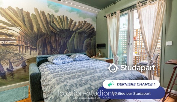 Logement �tudiant Studio &agrave; Nice (06100)