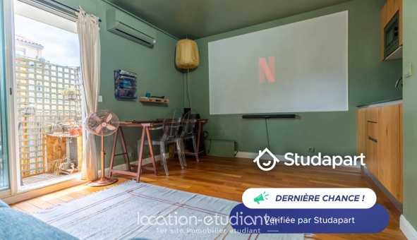 Logement �tudiant Studio &agrave; Nice (06100)
