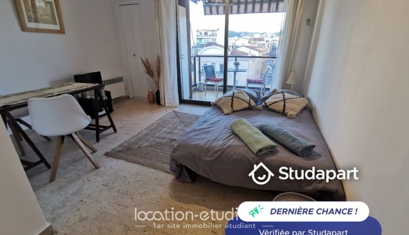 Logement �tudiant Studio &agrave; Nice (06100)