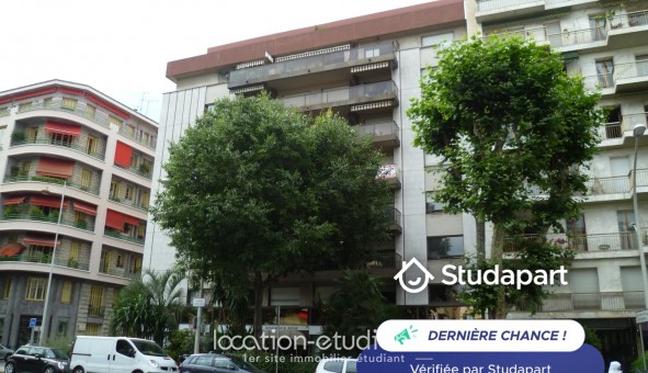 Logement �tudiant Studio &agrave; Nice (06100)