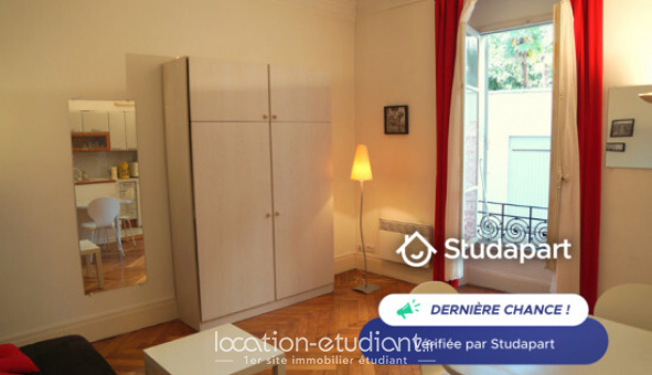 Logement �tudiant Location Studio Meubl&eacute; Nice (06100)