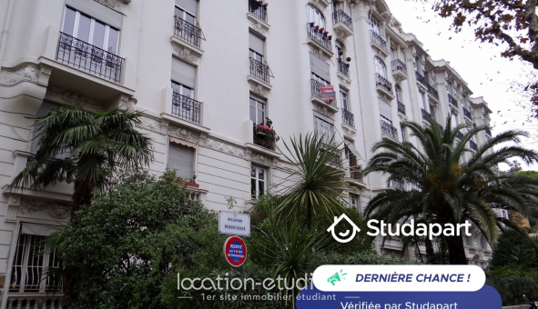 Logement �tudiant Studio &agrave; Nice (06100)