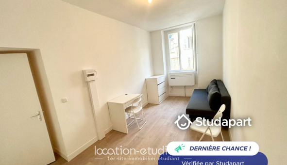 Logement �tudiant Studio &agrave; Nice (06100)
