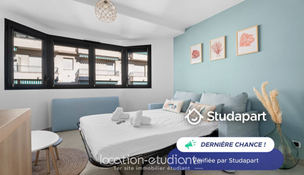 Logement �tudiant Studio &agrave; Nice (06100)