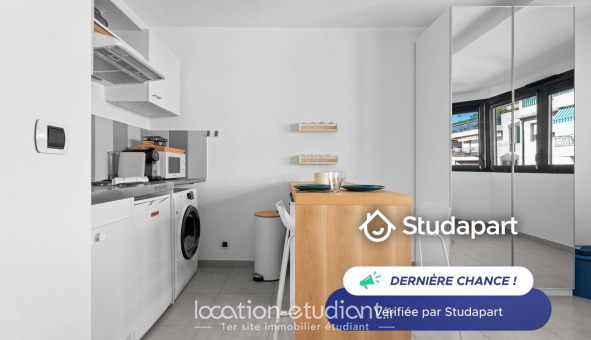 Logement �tudiant Studio &agrave; Nice (06100)