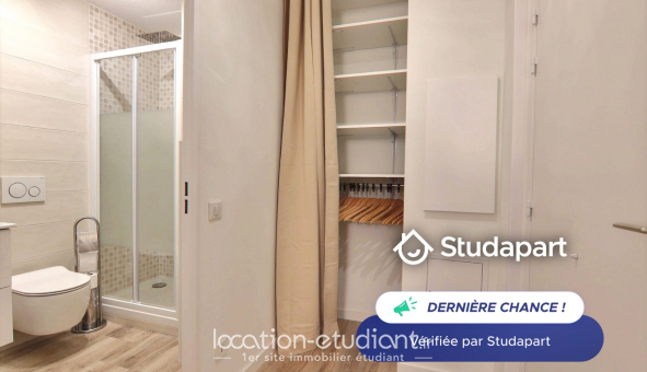 Logement �tudiant Studio &agrave; Nice (06100)