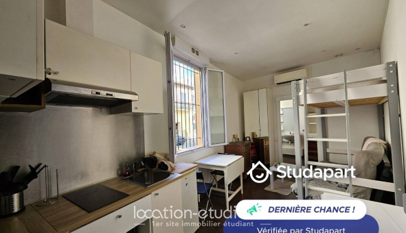 Logement �tudiant Location Studio Meubl&eacute; Nice (06100)