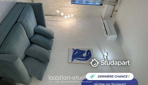 Logement �tudiant Studio &agrave; Nice (06100)