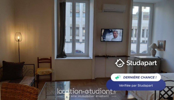 Logement �tudiant Studio &agrave; Nice (06100)