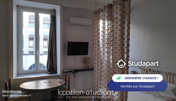 Logement �tudiant Studio &agrave; Nice (06100)