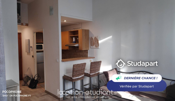 Logement �tudiant Studio &agrave; Nice (06100)