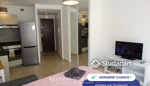 Logement �tudiant Studio &agrave; Nice (06100)