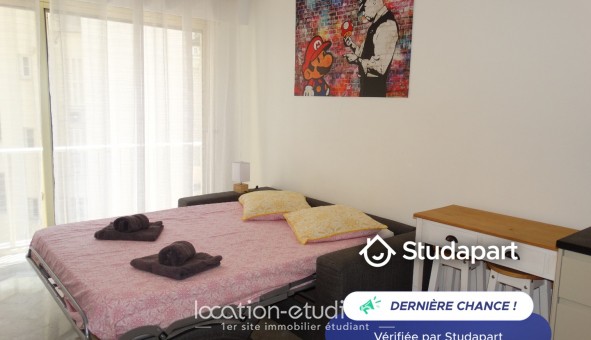Logement �tudiant Studio &agrave; Nice (06100)