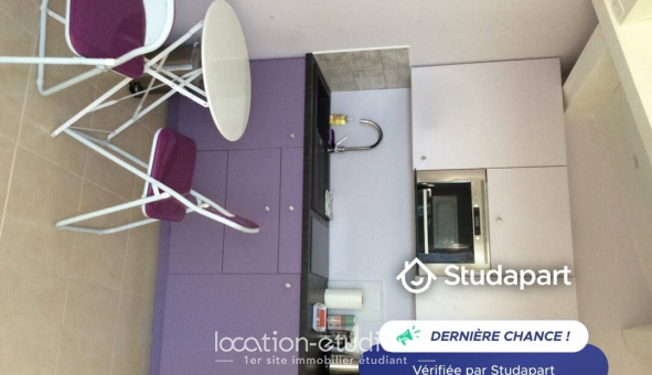 Logement �tudiant Studio &agrave; Nice (06100)