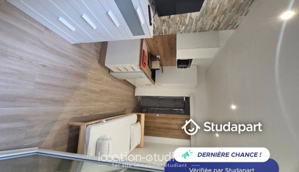 Logement étudiant Location Studio Meublé Nice (06100)