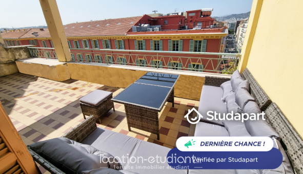 Logement �tudiant Studio &agrave; Nice (06100)
