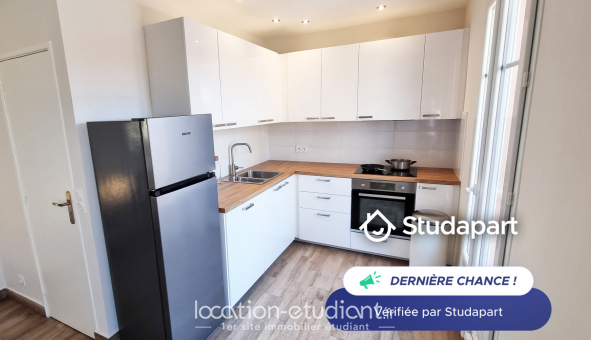 Logement �tudiant Studio &agrave; Nice (06100)