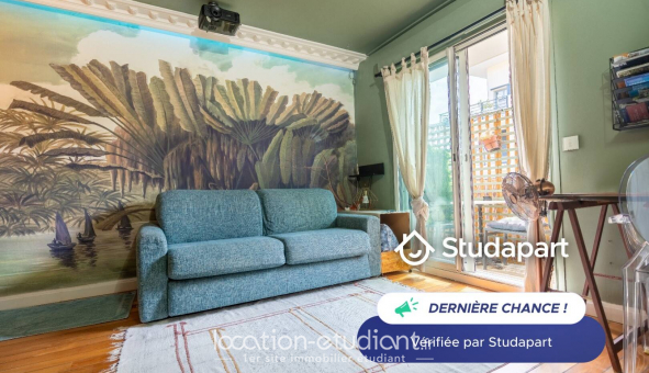 Logement �tudiant Studio &agrave; Nice (06100)
