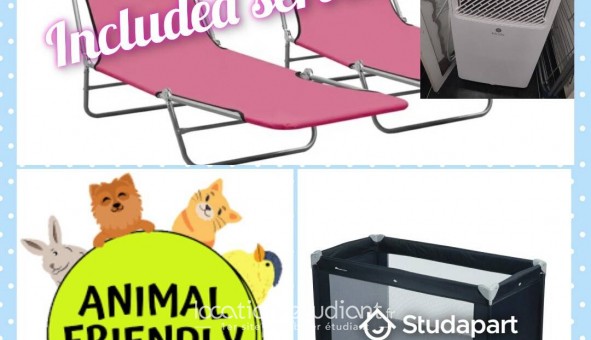 Logement �tudiant Studio &agrave; Nice (06100)