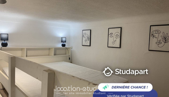 Logement �tudiant Studio &agrave; Nice (06100)