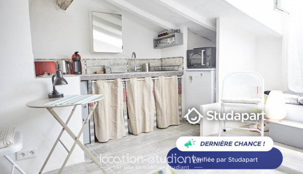 Logement �tudiant Studio &agrave; Nice (06100)