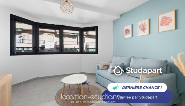 Logement �tudiant Studio &agrave; Nice (06100)
