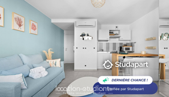 Logement �tudiant Studio &agrave; Nice (06100)