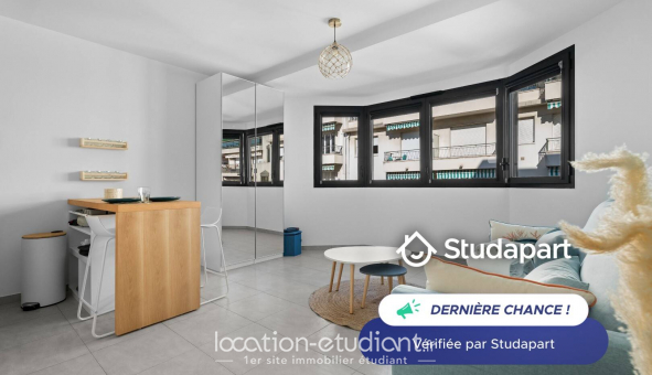 Logement �tudiant Studio &agrave; Nice (06100)