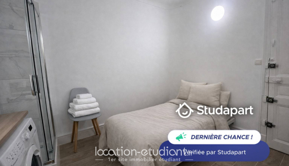 Logement �tudiant Studio &agrave; Nice (06100)