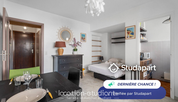 Logement �tudiant Studio &agrave; Nice (06100)