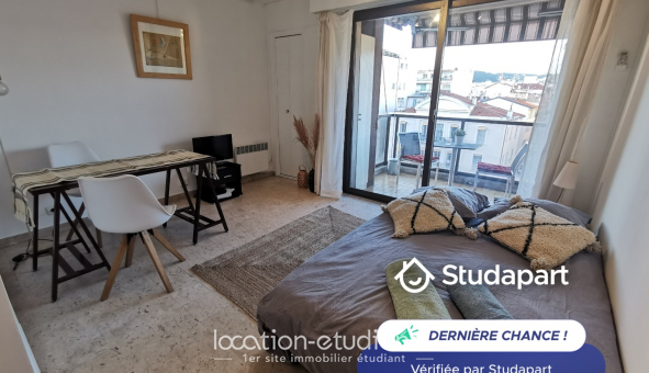 Logement �tudiant Studio &agrave; Nice (06100)