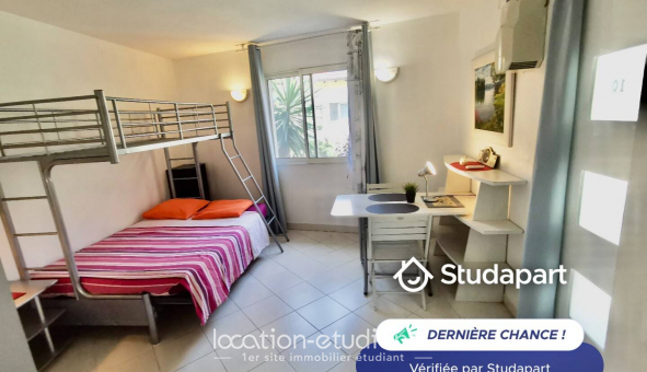 Logement �tudiant Location Studio Meubl&eacute; Nice (06100)