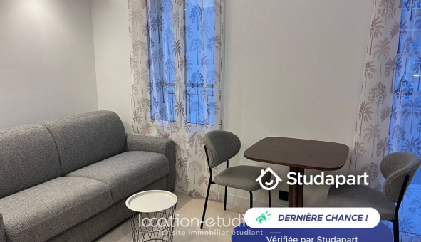 Logement �tudiant Location Studio Meubl&eacute; Nice (06100)