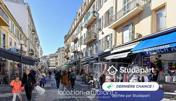Logement �tudiant Studio &agrave; Nice (06100)