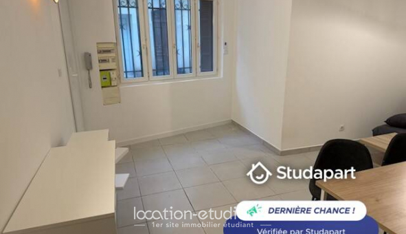 Logement �tudiant Studio &agrave; Nice (06100)