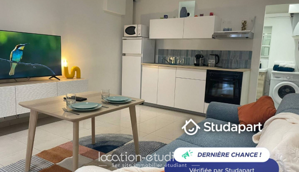 Logement �tudiant Studio &agrave; Nice (06100)