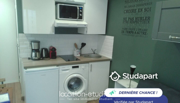 Logement �tudiant Studio &agrave; Nice (06100)