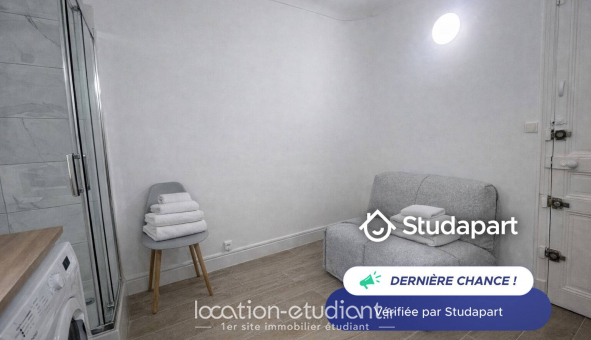 Logement �tudiant Studio &agrave; Nice (06100)