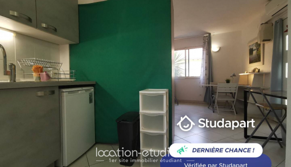 Logement �tudiant Studio &agrave; Nice (06100)
