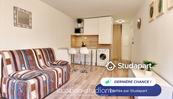 Logement étudiant Location Studio Meublé Nice (06100)