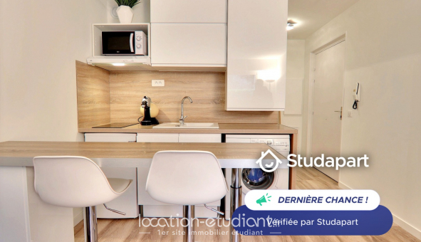 Logement �tudiant Studio &agrave; Nice (06100)
