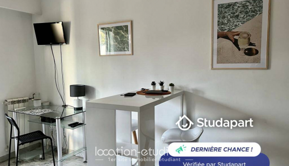 Logement �tudiant Studio &agrave; Nice (06100)