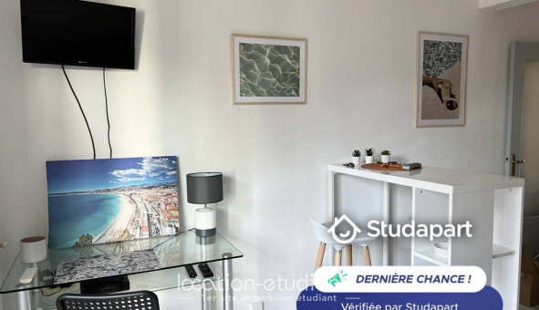 Logement �tudiant Studio &agrave; Nice (06100)