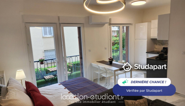 Logement �tudiant Studio &agrave; Nice (06100)