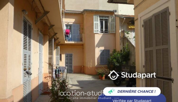 Logement �tudiant Studio &agrave; Nice (06100)